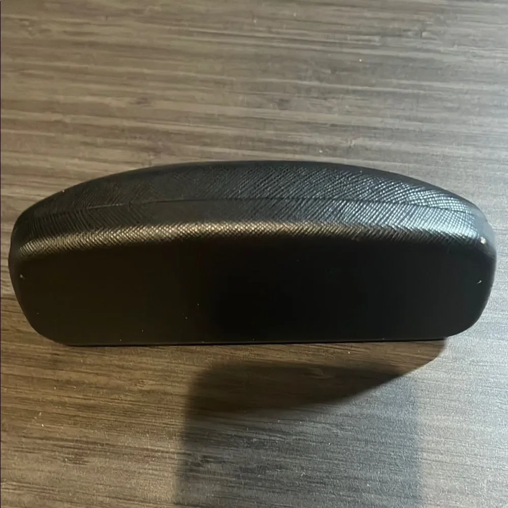 Salvatore Ferragamo Black Eyeglass Sunglass Case